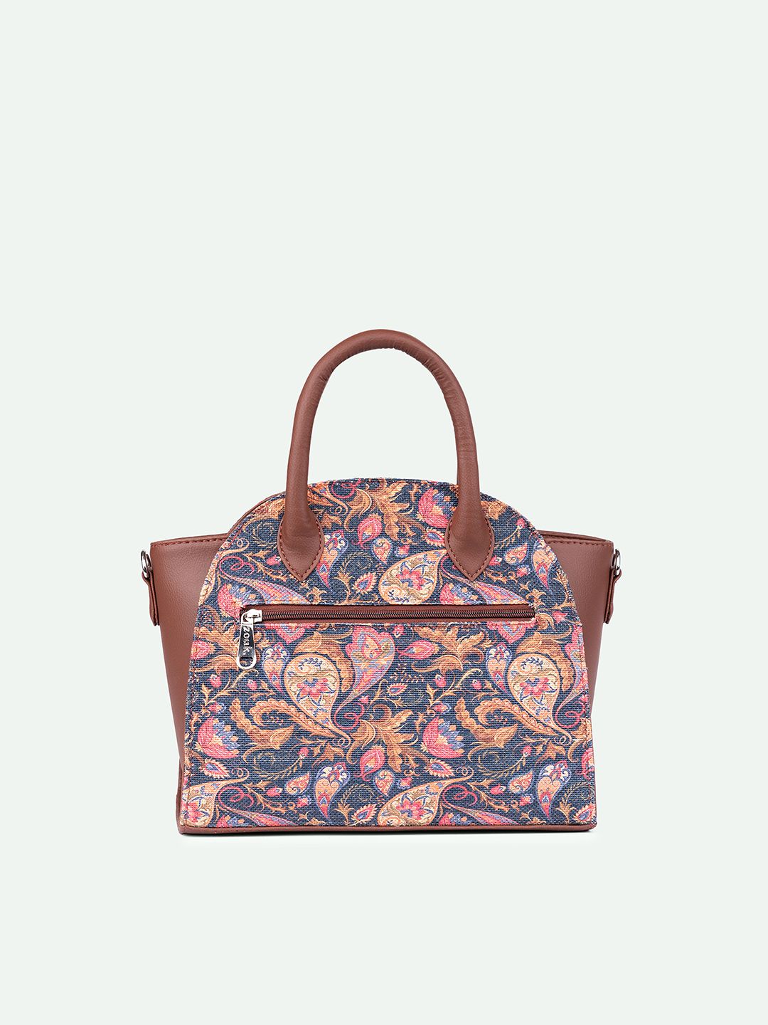 ZOUK Women Floral Printed Swagger Handheld Bag