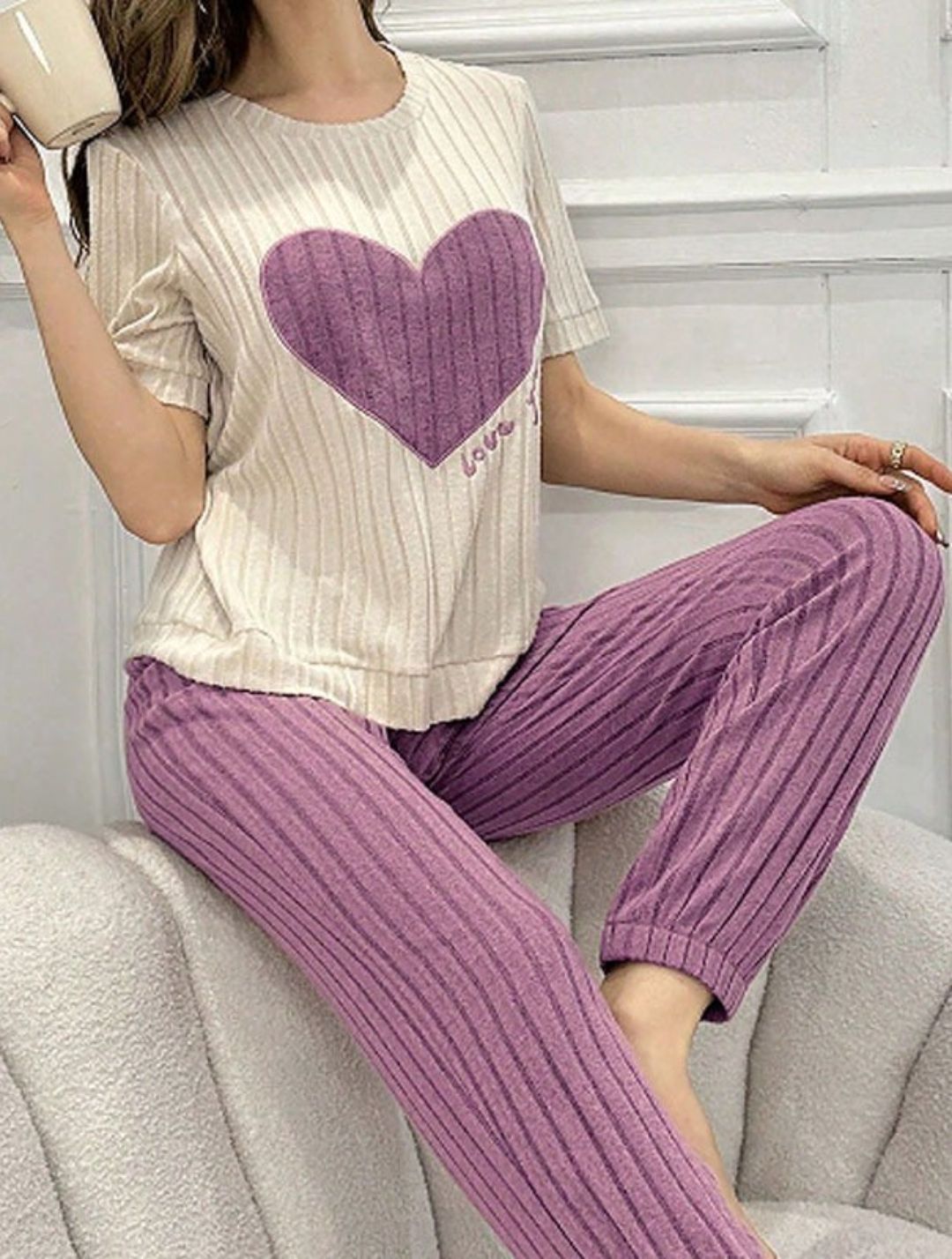 DressBerry Women Printed Night suit