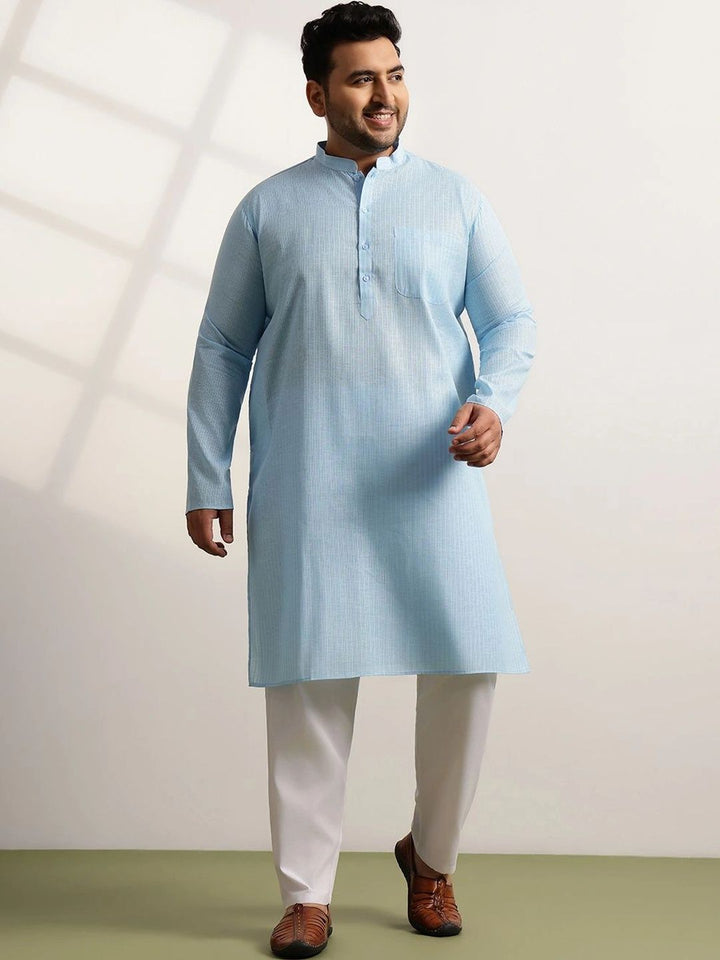 SOJANYA PLUS Men Regular Pure Cotton Kurta with Pyjamas