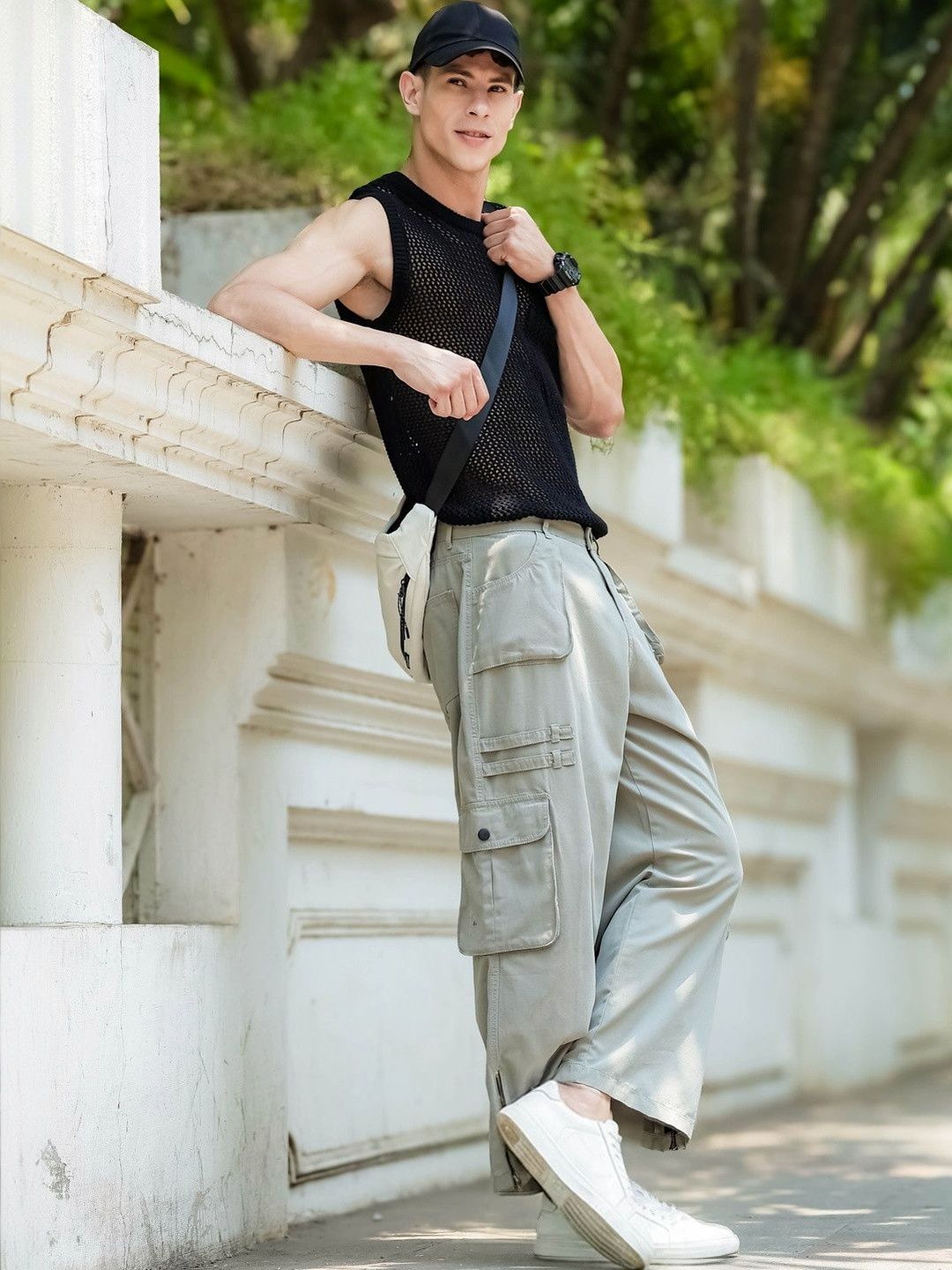 Eszett Men Cargos Trousers