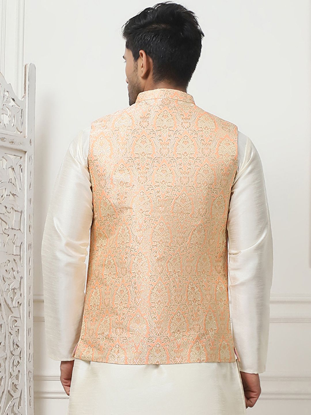 Anouk Woven Design Nehru Jackets