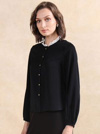 RAREISM Women Round Neck Cotton Regular Top