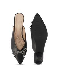 Lino Perros Women Kitten Mules with Bows