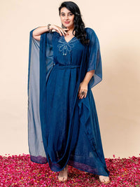 Mamicha Women Chiffon A-Line Dress