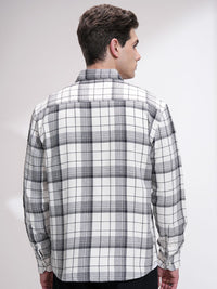 HIGHLANDER Men Opaque Checked Casual Shirt