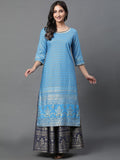 AURELIA Women Embroidered Gotta Patti Kurta