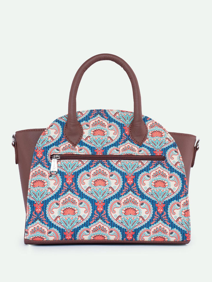 ZOUK Women Ethnic Motifs Printed Swagger Handheld Bag
