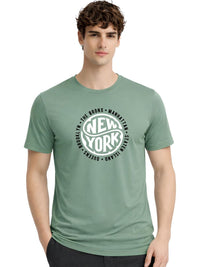 ADRO Men Typography Printed T-shirt