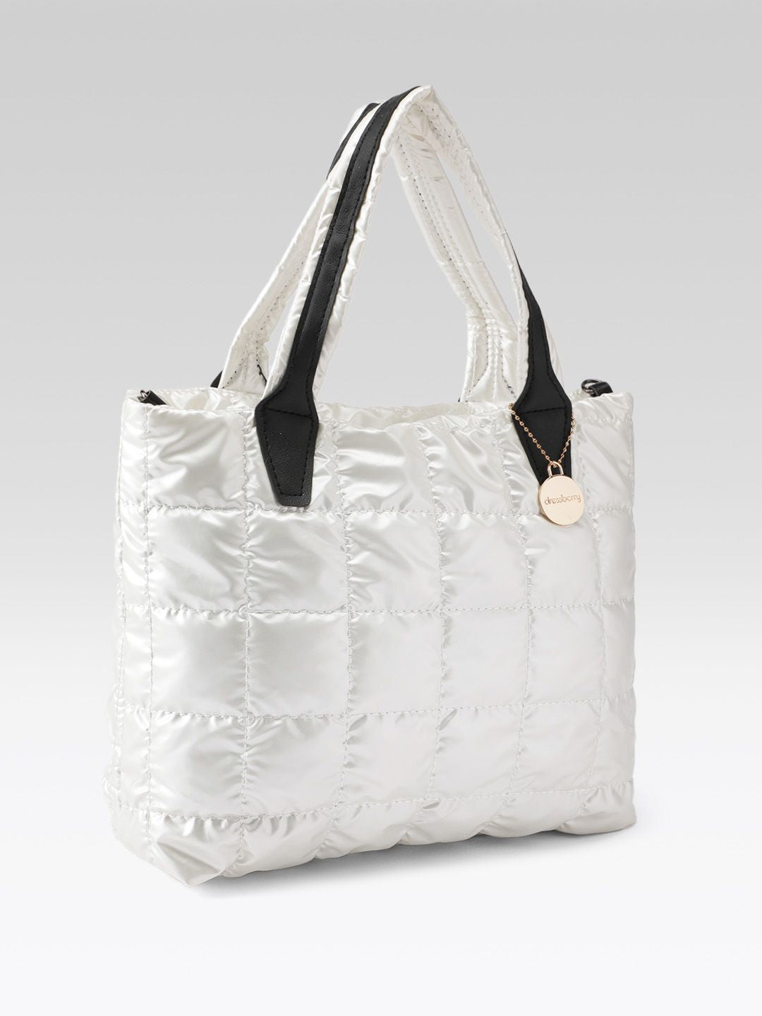 DressBerry Quilted Shopper Handheld Bag
