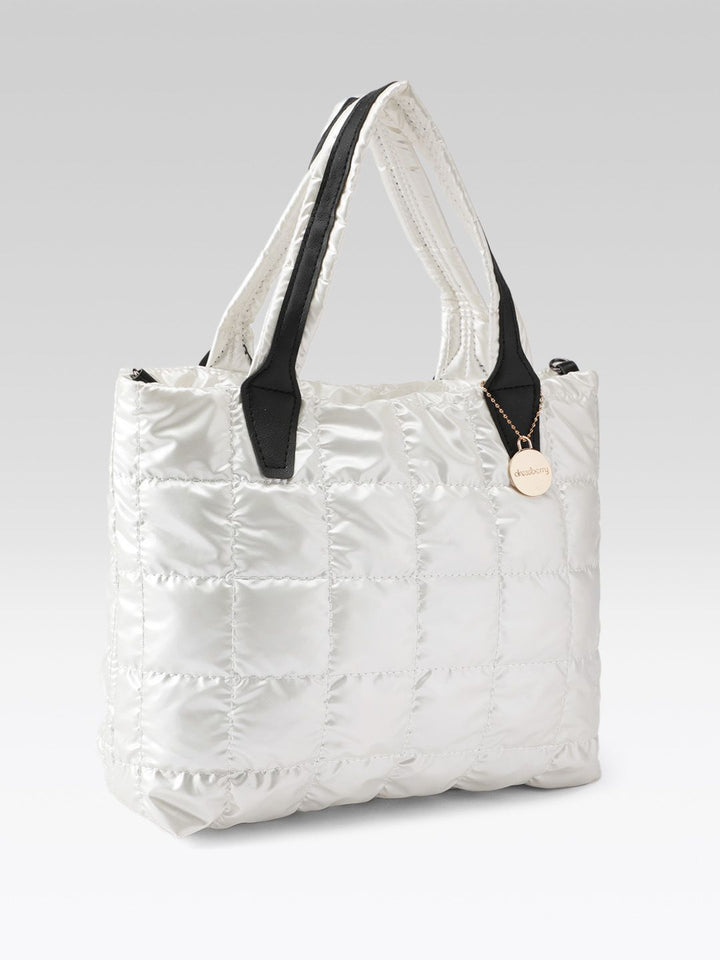 DressBerry Quilted Shopper Handheld Bag