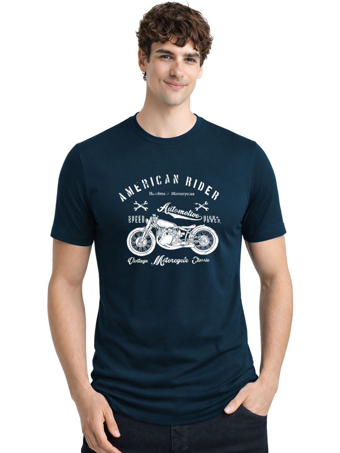 ADRO Men Printed T-shirt