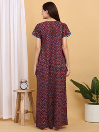 Sweet Dreams Printed Maxi Nightdress