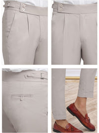 Moda Rapido Men Slim Fit High-Rise Easy Wash Trousers