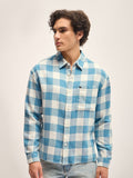 THE BEAR HOUSE Men Gingham Checks Opaque Checked Casual Shirt