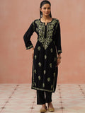 House of Chikankari Women Ethnic Motifs Embroidered Thread Work Kurta