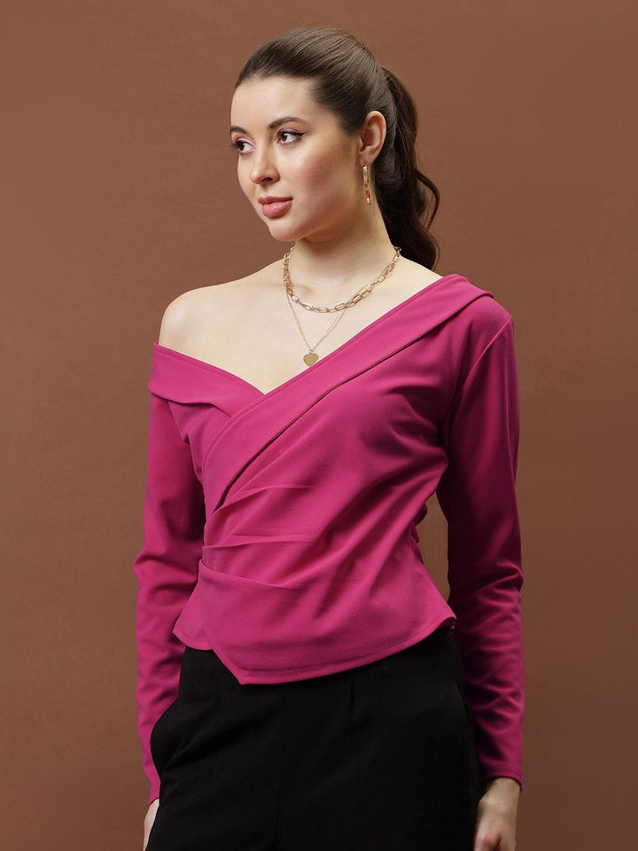 Athena Asymmetrical Neck Top