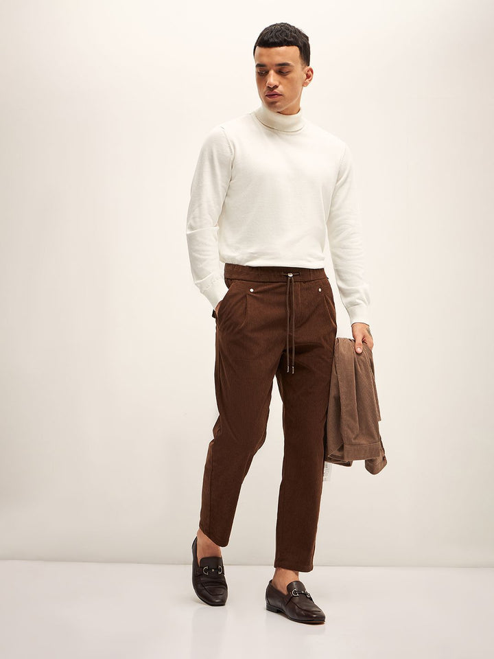 THE BEAR HOUSE Solid Turtle Neck T-Shirt