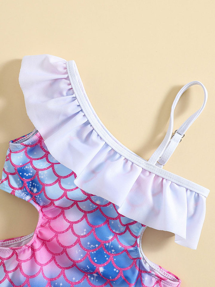 Gadis bayi YK dicetak bodysuit tanpa lengan