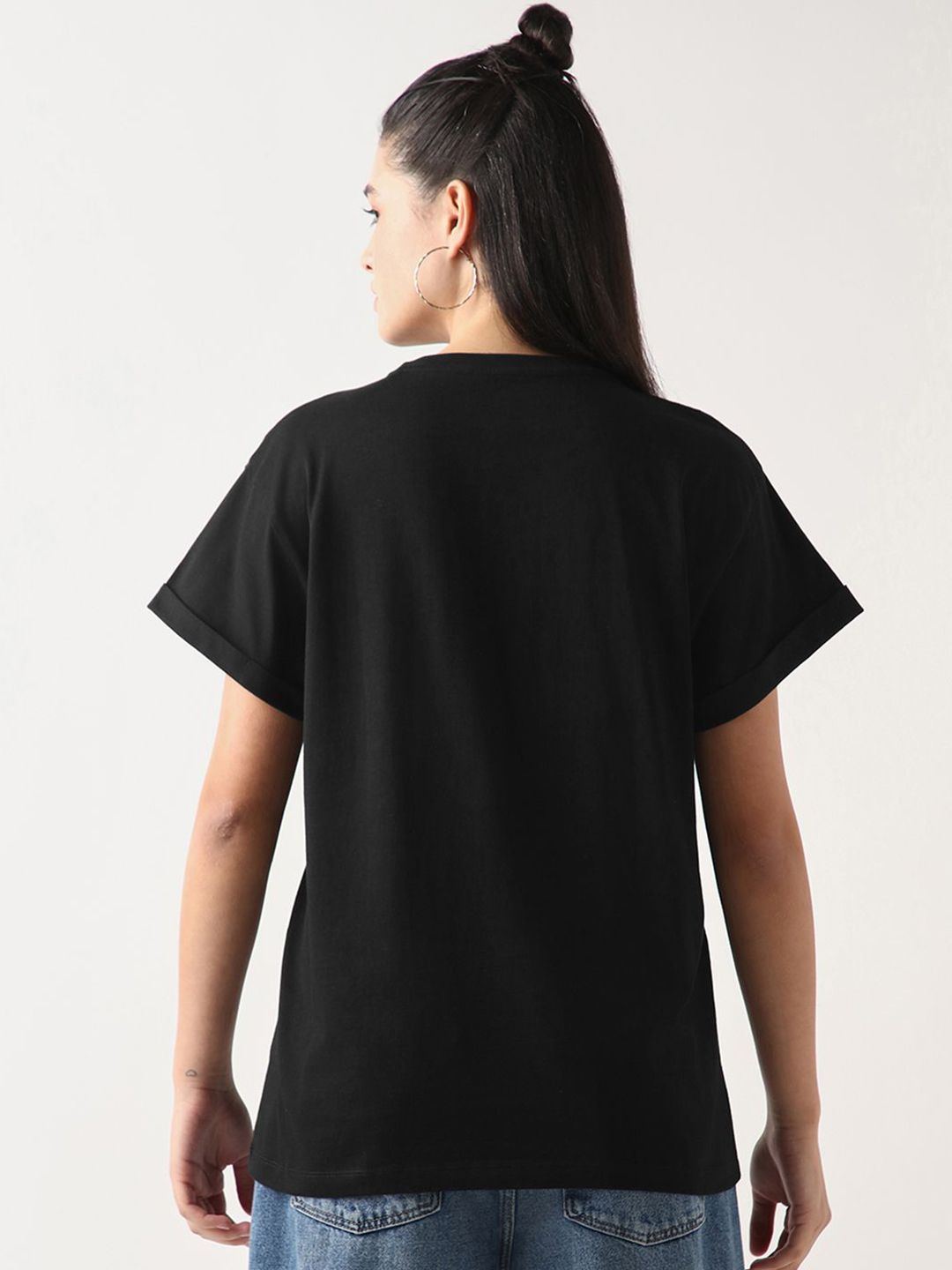 Bewakoof Typography Printed Pure Cotton T-shirt