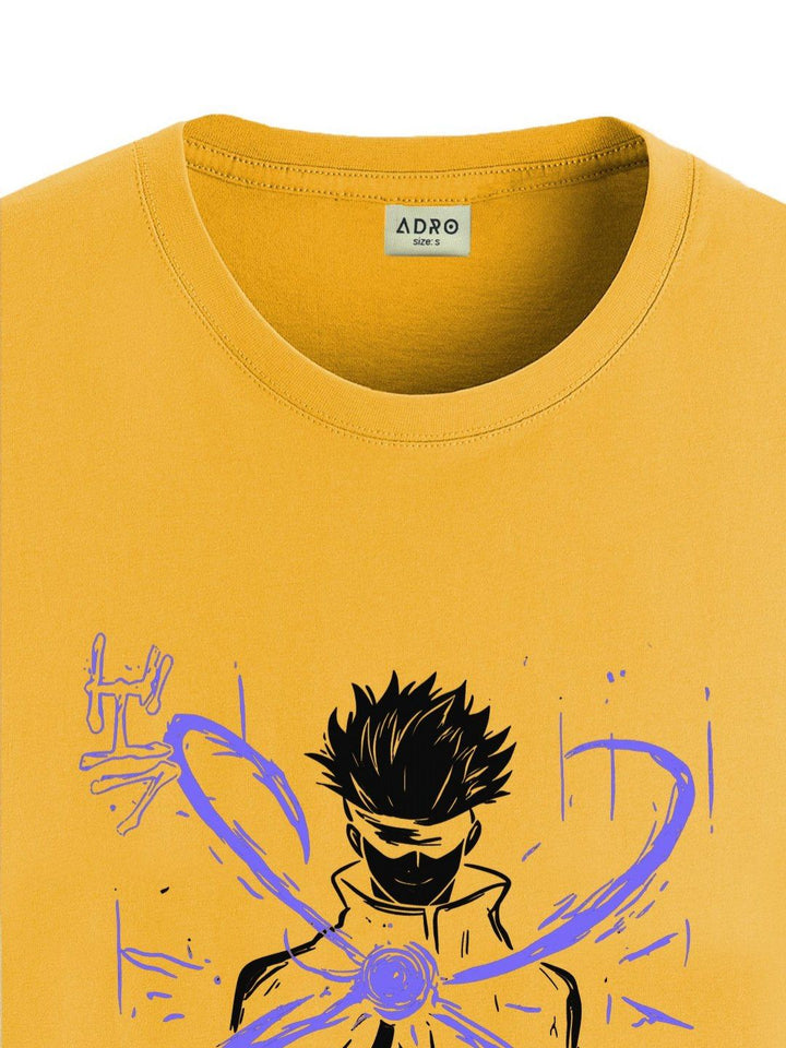 ADRO Men Graphic Printed Graphic Print Others Round Neck Cotton Tshirt