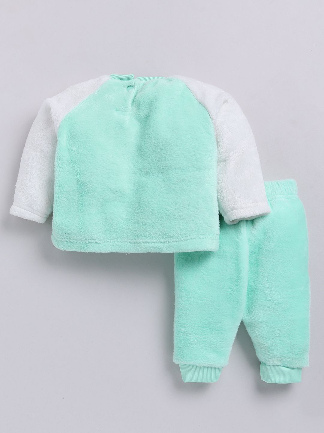 Moms Love Infant Girls Embroidered Sweatshirt With Joggers