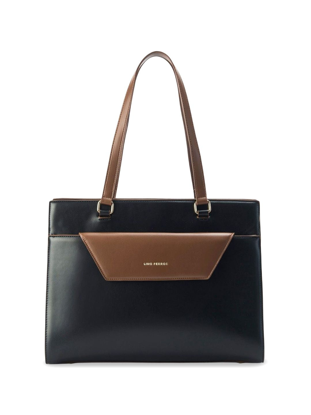 Lino Perros Colourblocked Oversized Shopper Tote Bag