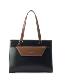Lino Perros Colourblocked Oversized Shopper Tote Bag