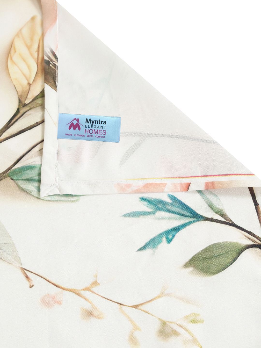 Myntra Elegant Cream Animal Printed 400 TC King 7D Cadar & 2 Sarung Bantal 250X225 cm