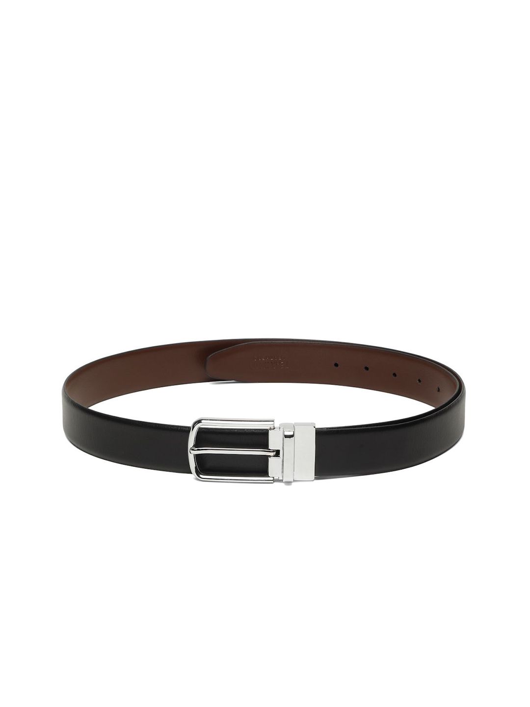 Teakwood Leathers Men Leather Reversible Belt