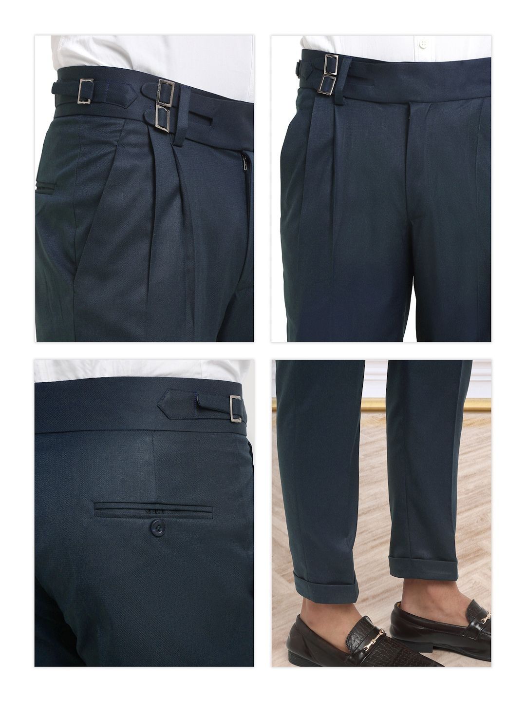 Moda Rapido Men Slim Fit Easy Wash Trousers
