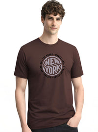 ADRO Men Typography Printed T-shirt