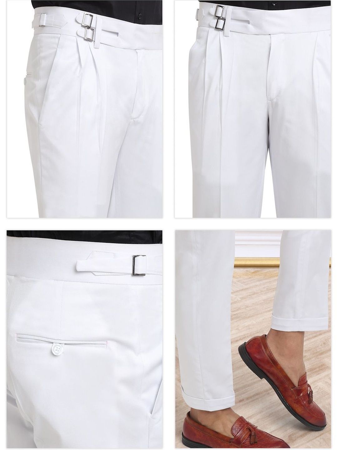 Moda Rapido Men Tapered Fit Easy Wash Trousers