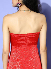 Berrylush Jacquard Maxi Dress