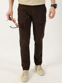 Thomas Scott Men Smart Fit Mid-Rise Trousers