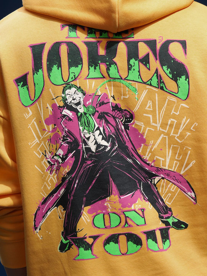 HIGHLADER Joker Men Oversized Drop Shoulder Hoodie Sweatshirt