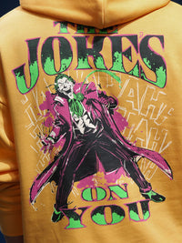 HIGHLADER Joker Men Oversized Drop Shoulder Hoodie Sweatshirt