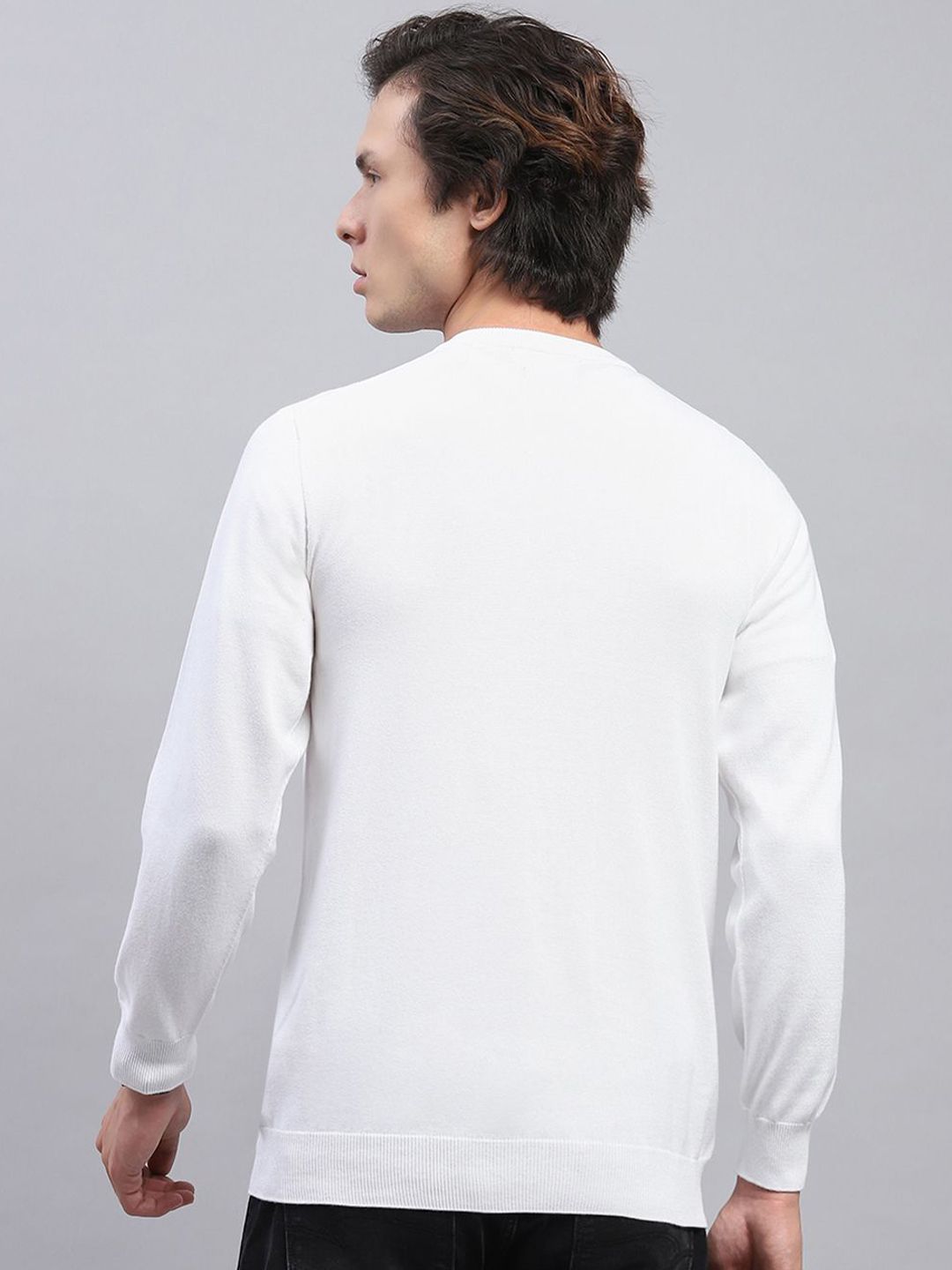 Monte Carlo Men Long Sleeves Cotton Pullover