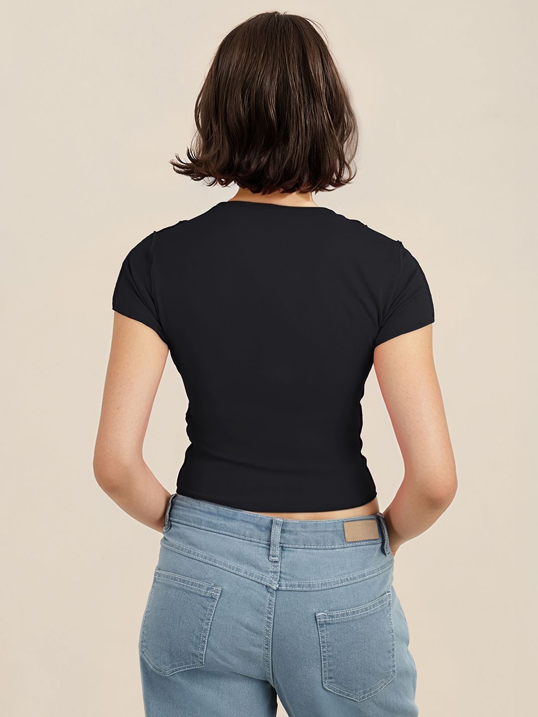 DressBerry Corset Style Crop Top