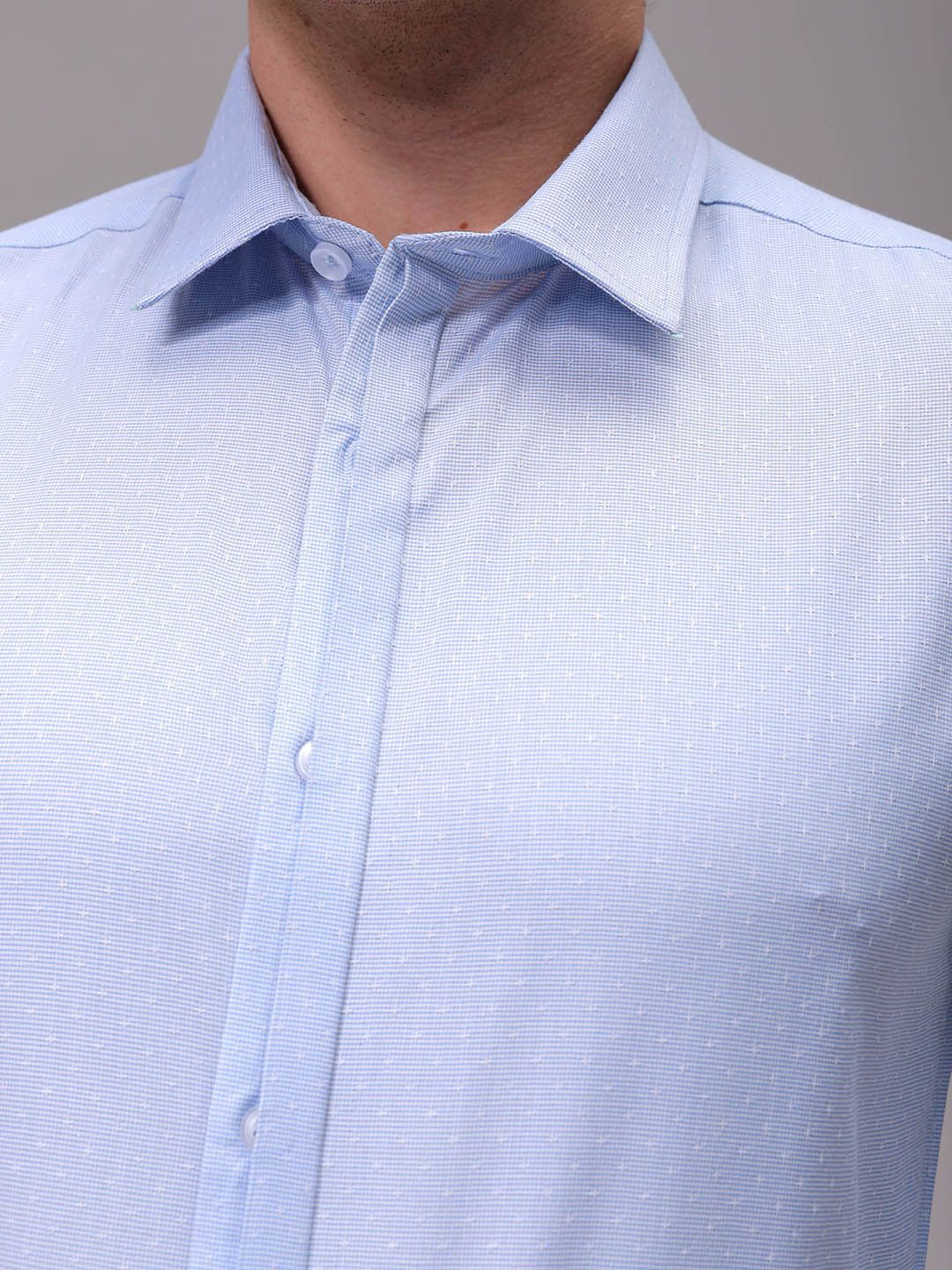 The Indian Garage Co. X Luxe Men Slim Fit Opaque Checked Formal Shirt