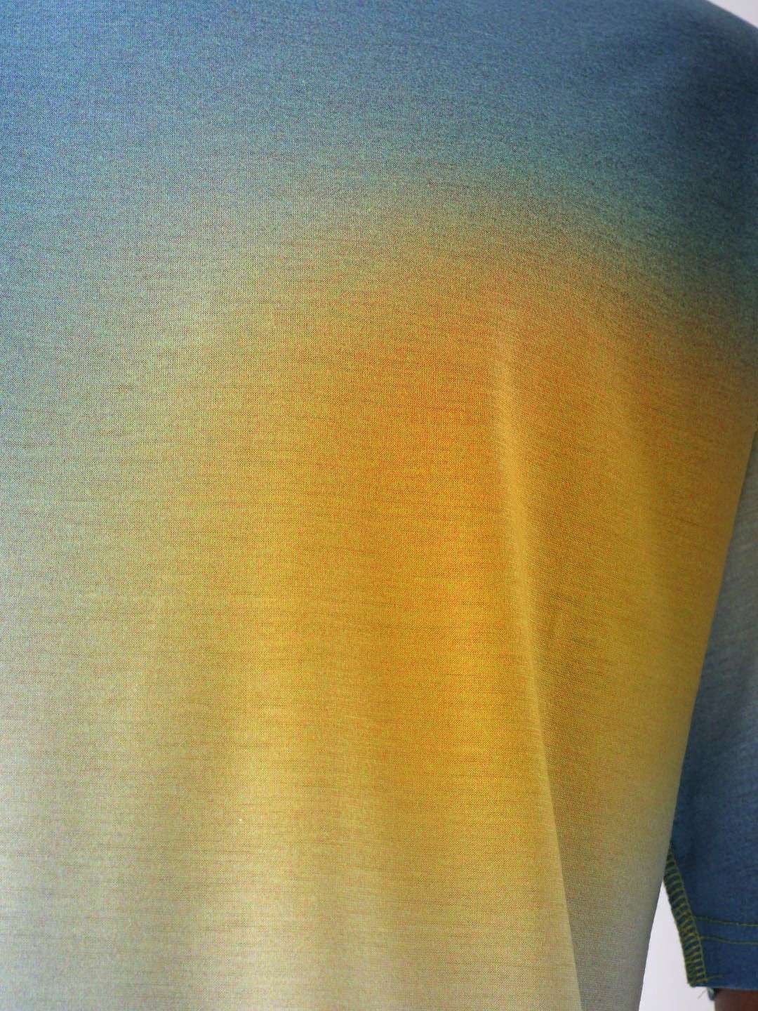 The Indian Garage Co Men Tie and Dye Round Neck Oversized T-shirt