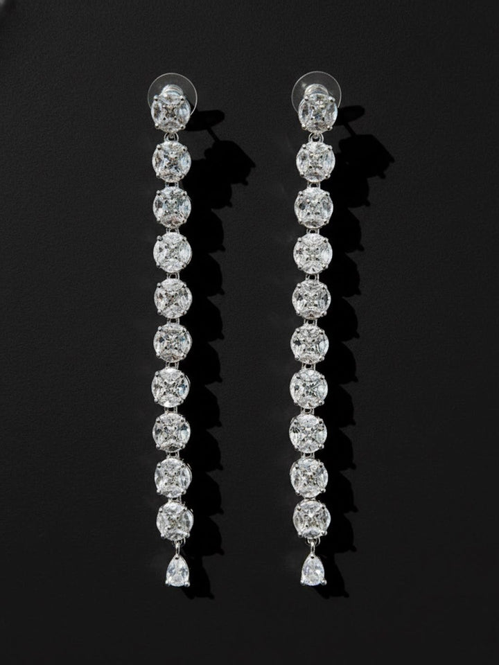 PANASH Circular Drop Earrings