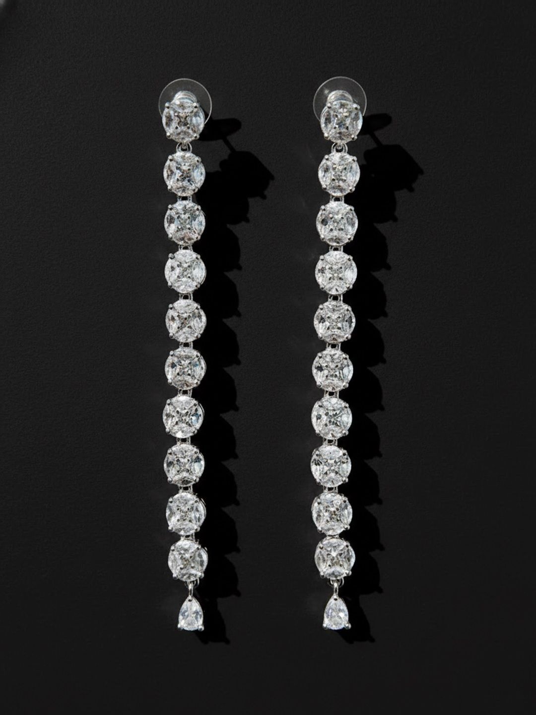 PANASH Circular Drop Earrings