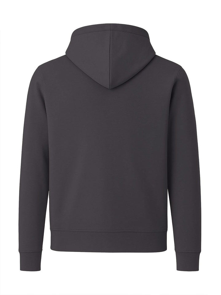 ADRO Men Printed Hooded Zip-Up Sweatshirt