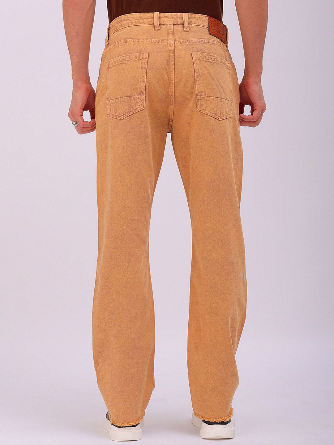 The Indian Garage Co Men Relaxed Fit Low Distress Jeans