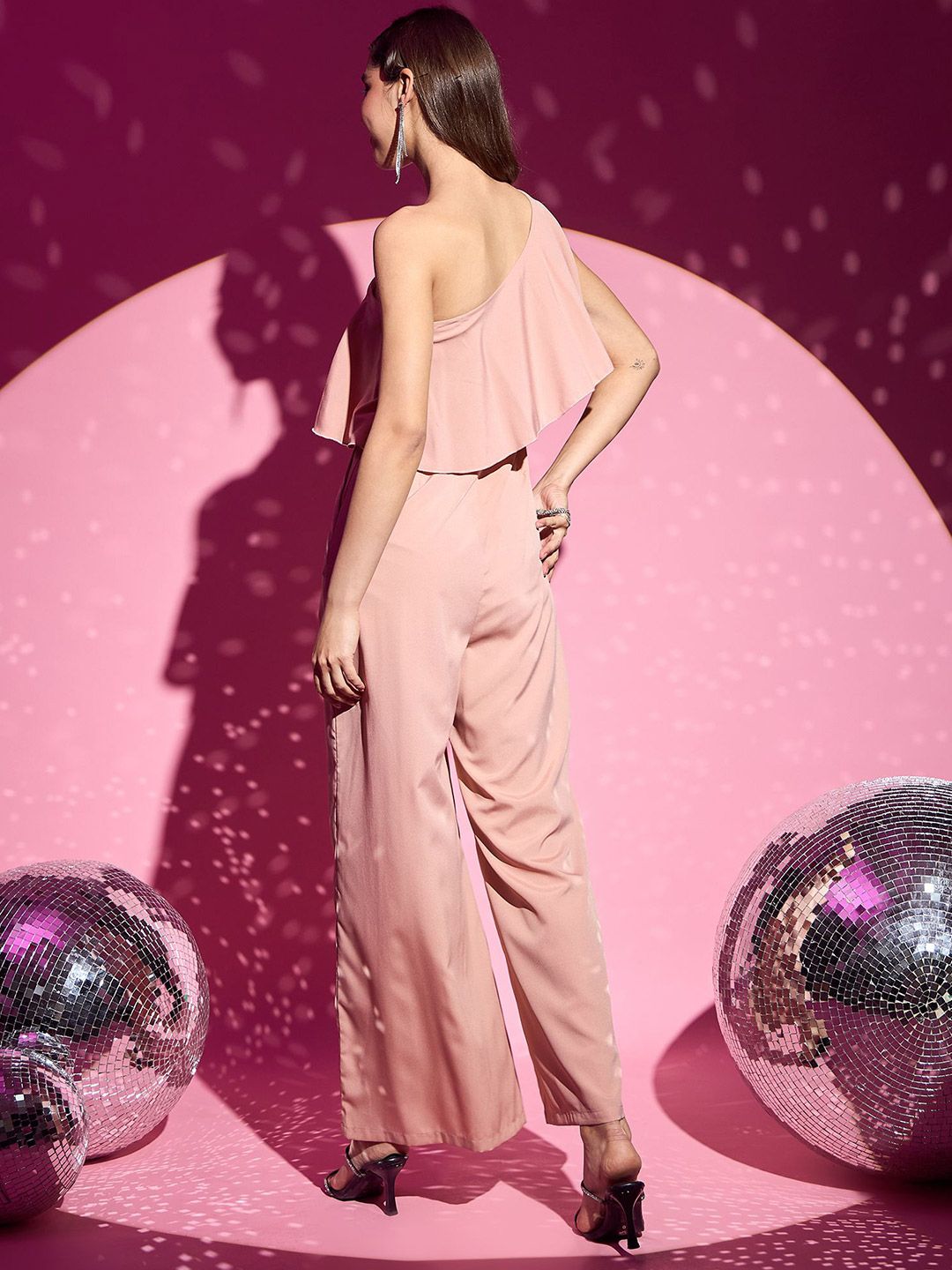 Berrylush Women Basic Jumpsuit with Ruffles