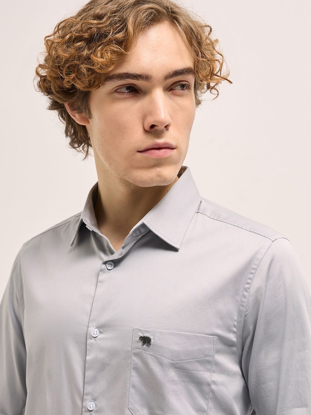 THE BEAR HOUSE Men Tailored Fit Formal Shirt
