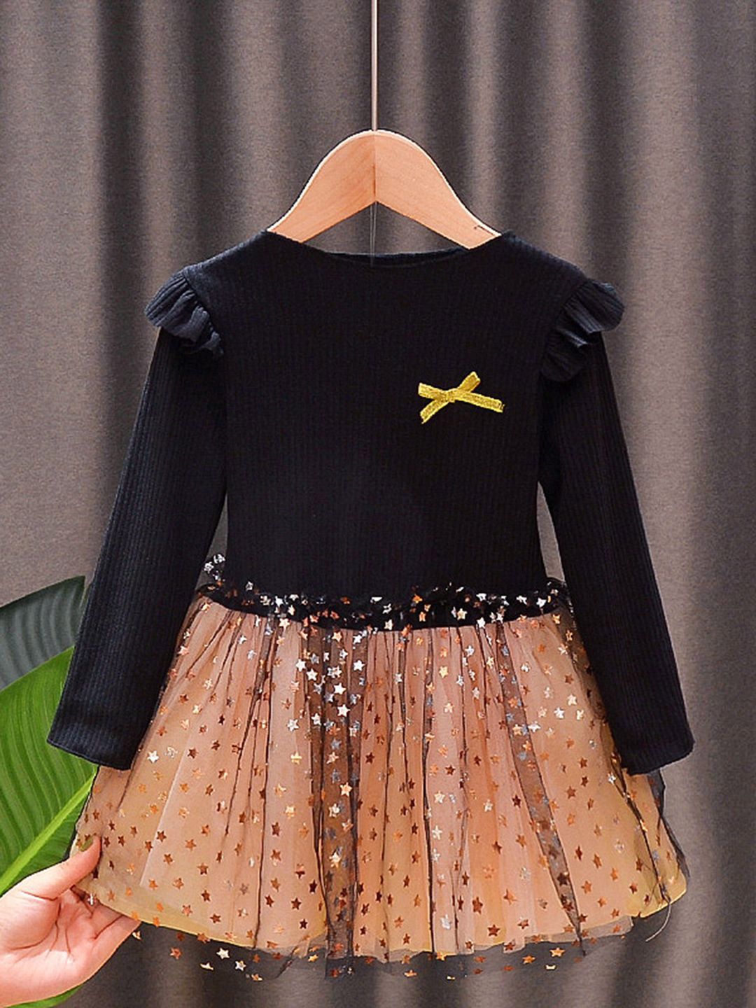 YK Girls Fit & Flare Dress
