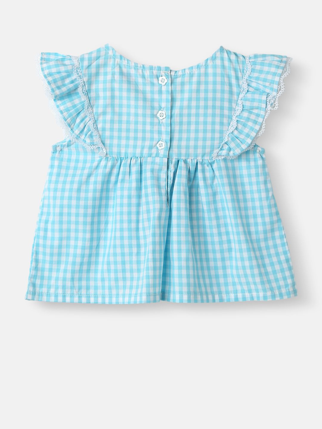 Nauti Nati Girls Checked Top with Shorts