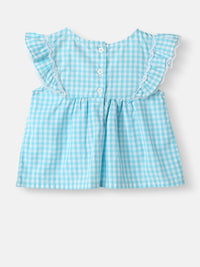 Nauti Nati Girls Checked Top with Shorts