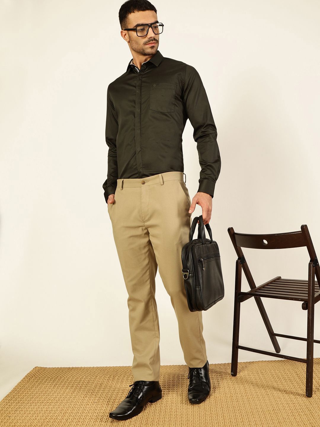 Thomas Scott Men Premium Opaque Formal Shirt